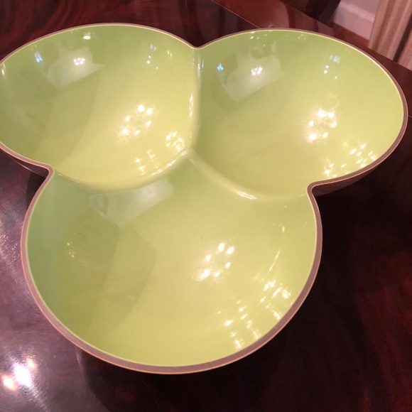 Serving dishes (3), green, light weight - Picture 4 of 10